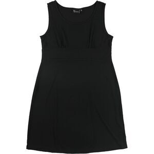 HC Collection Womens Empire Shift Dress, Black, Petite, PM, DM